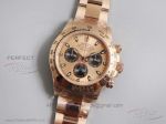 JH Factory Replica Rolex Daytona 116505 Champagne Dial 40 MM 4130 Automatic Watch On Sale